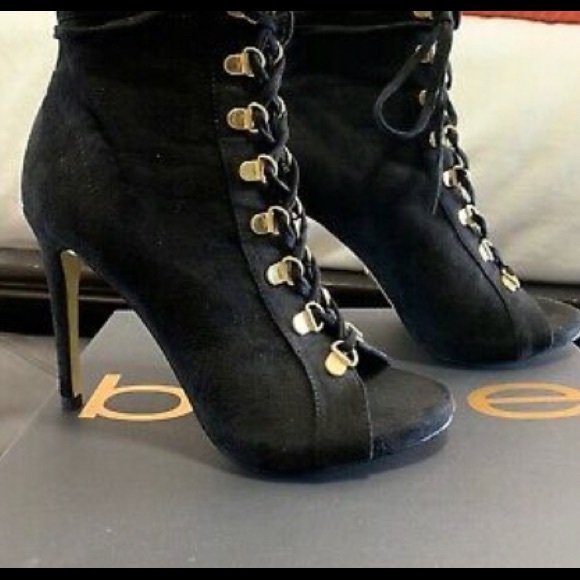 Bebe Carrlie Open Toe Bootie - Picture 4 of 5